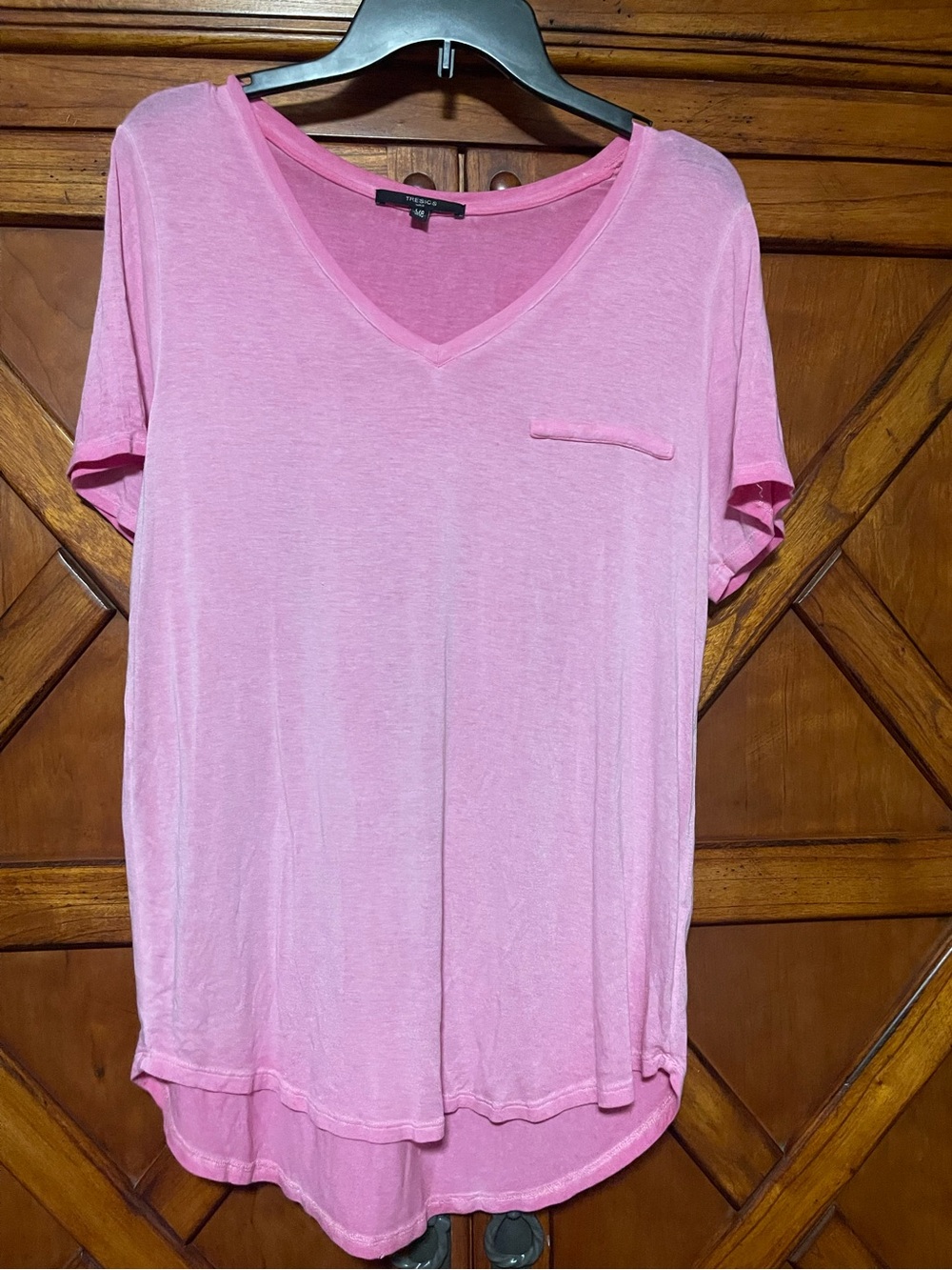 Tresics Hot Pink V-Neck Tee